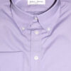 Button Down Collar Shirt - Plain Poplin Lilac - 100% Cotton