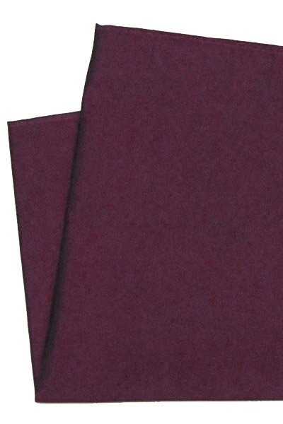 Silk Handkerchief - Burgundy Tonik - 100% Silk