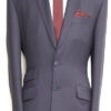 2 Button Suit - Plain Navy Blue - Pure New Wool