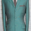 3 Button Mohair Suit - Bottle Green - 67% Pure New Wool 33% Kid Mohair