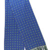 Silk Scarves - Blue-Red-Green Paisley