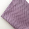 Silk Handkerchief - Light Lilac Herringbone - 100% Woven Silk