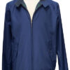 60’s Harrington Style Cotton and Polyester Shower Proof Casual Jacket - Navy Blue - with Black Watch Interior