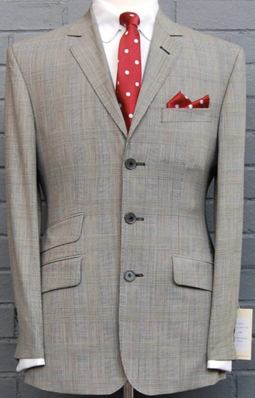 The Mid Grey Prince Of Wales Kent Style Suit