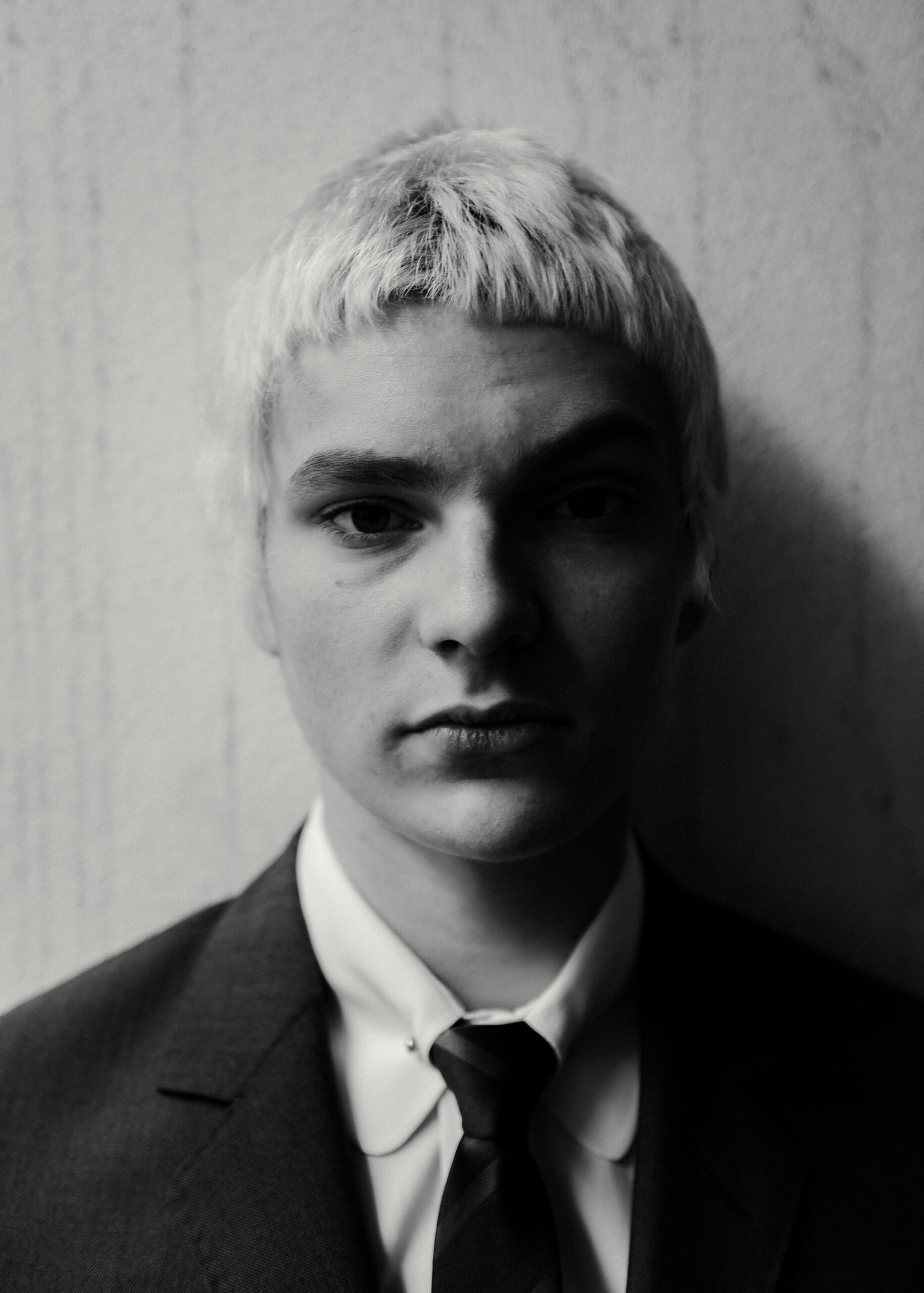 Matt from The Molotovs wearing his Adam Of London Suit, photographed by Kane Layland