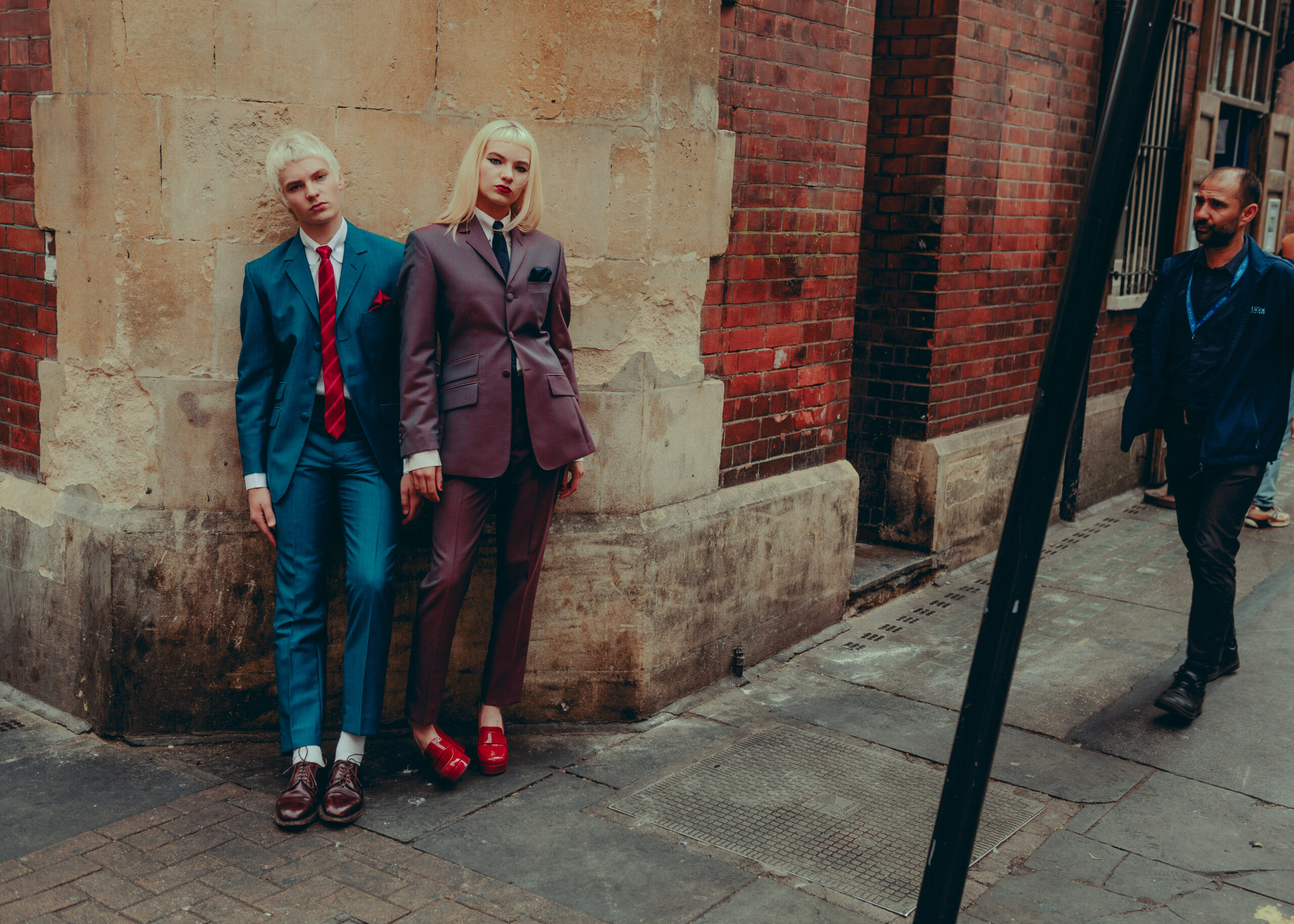 The Molotovs wearing Adam Of London Suits, photographed by Kane Layland