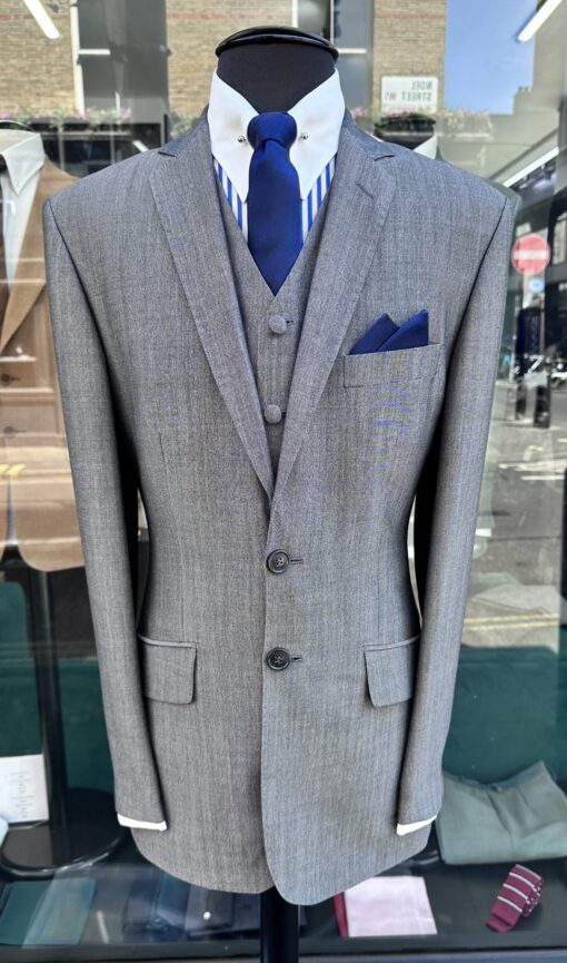 The Silver City Style Two Button Mohair Suit
