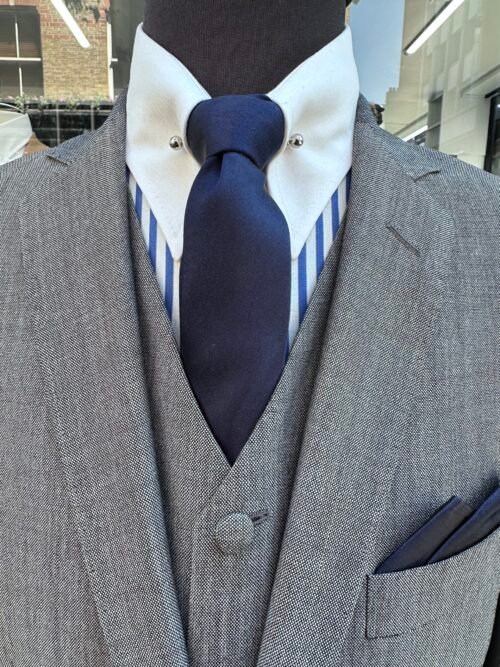 Alternative view of The Silver City Style Two Button Mohair Suit