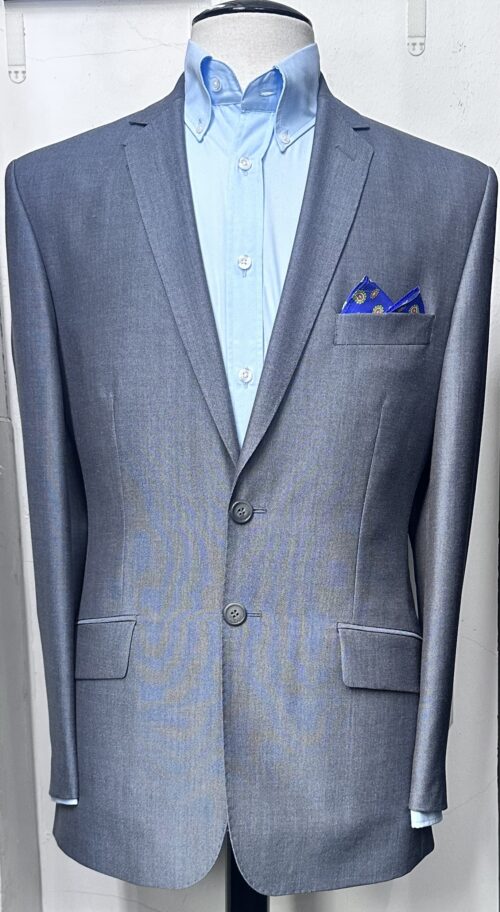 The Sky & Tan Mohair City Style Two Button Suit