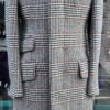 The Grey Check Wool Overcoat