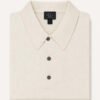 The Cream Short Sleeve Knitted Cotton Polo