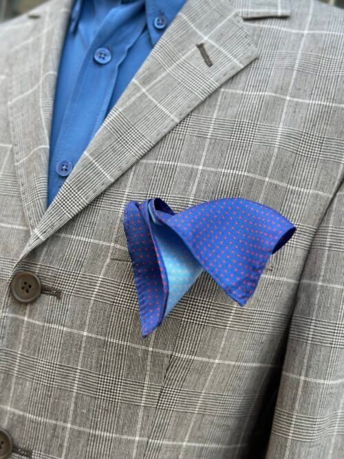 Alternative view of The Beige & Tan Prince Of Wales Check Jacket