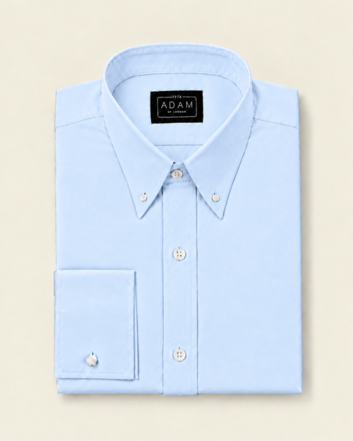 The Sky Blue Button Down Collar Shirt