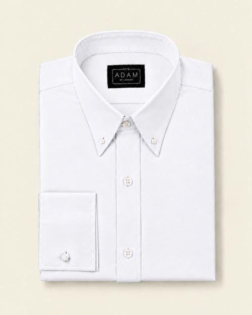 The White Button Down Collar Shirt